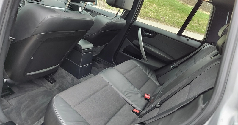 BMW X3 cena 37900 przebieg: 206000, rok produkcji 2009 z Piwniczna-Zdrój małe 326